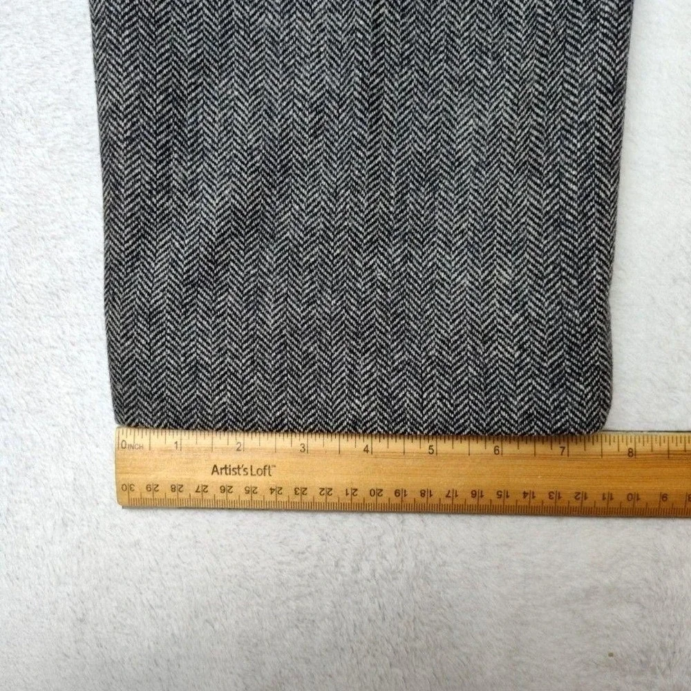 Banana Republic Pants Mens 33x32 Gray Herringbone Tweed Wool Lined Dress Slacks